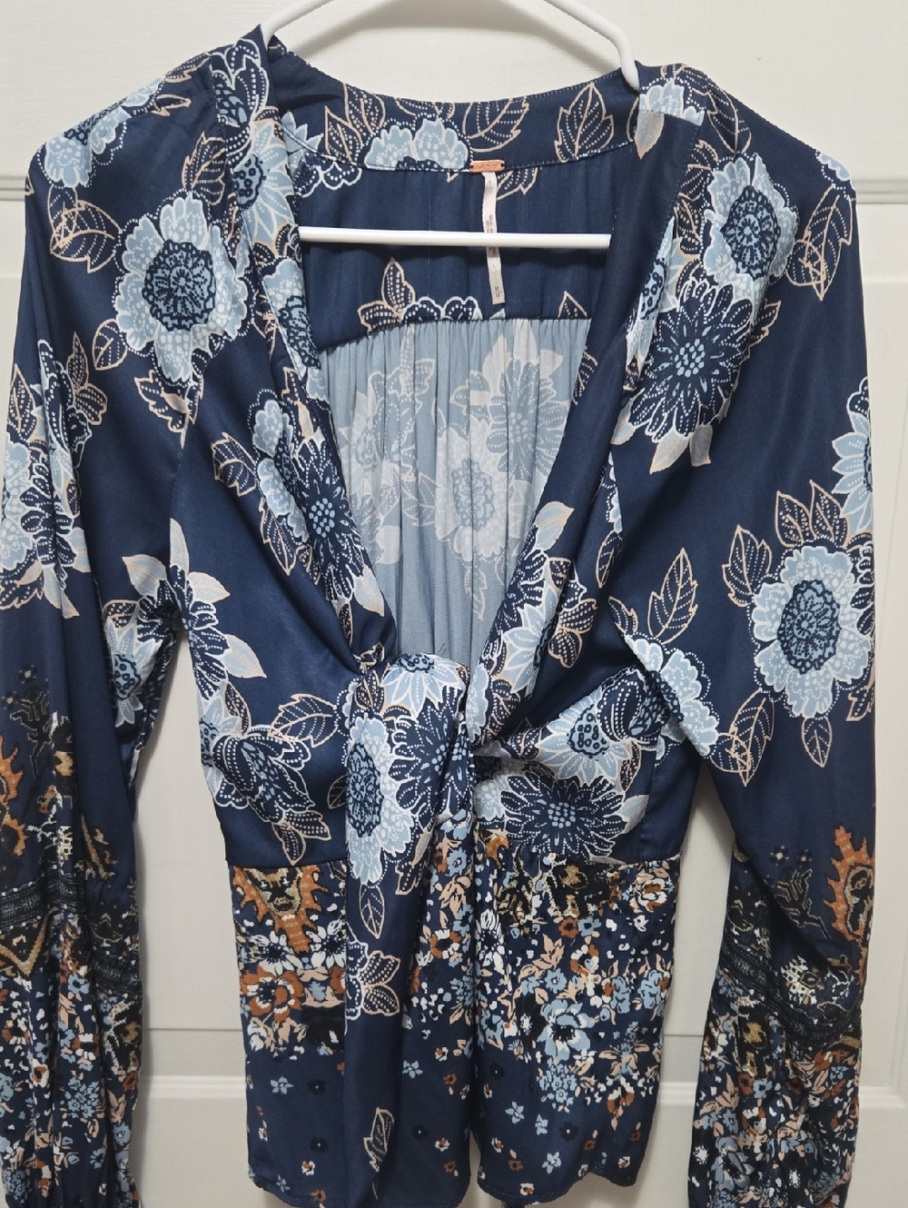 Free People Run Free Blouse